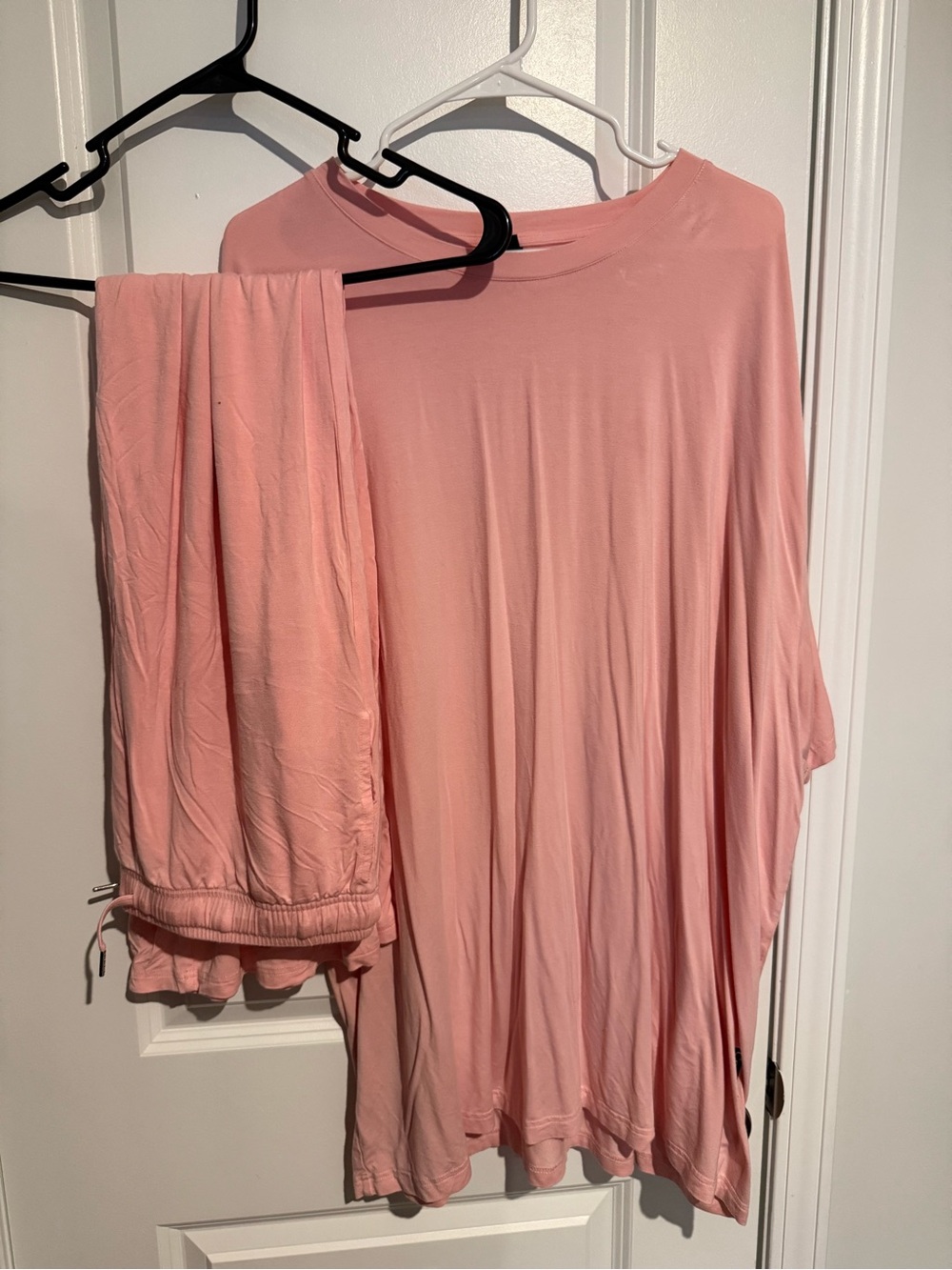 Soft Pink Women's Pajama Top & Pants Set